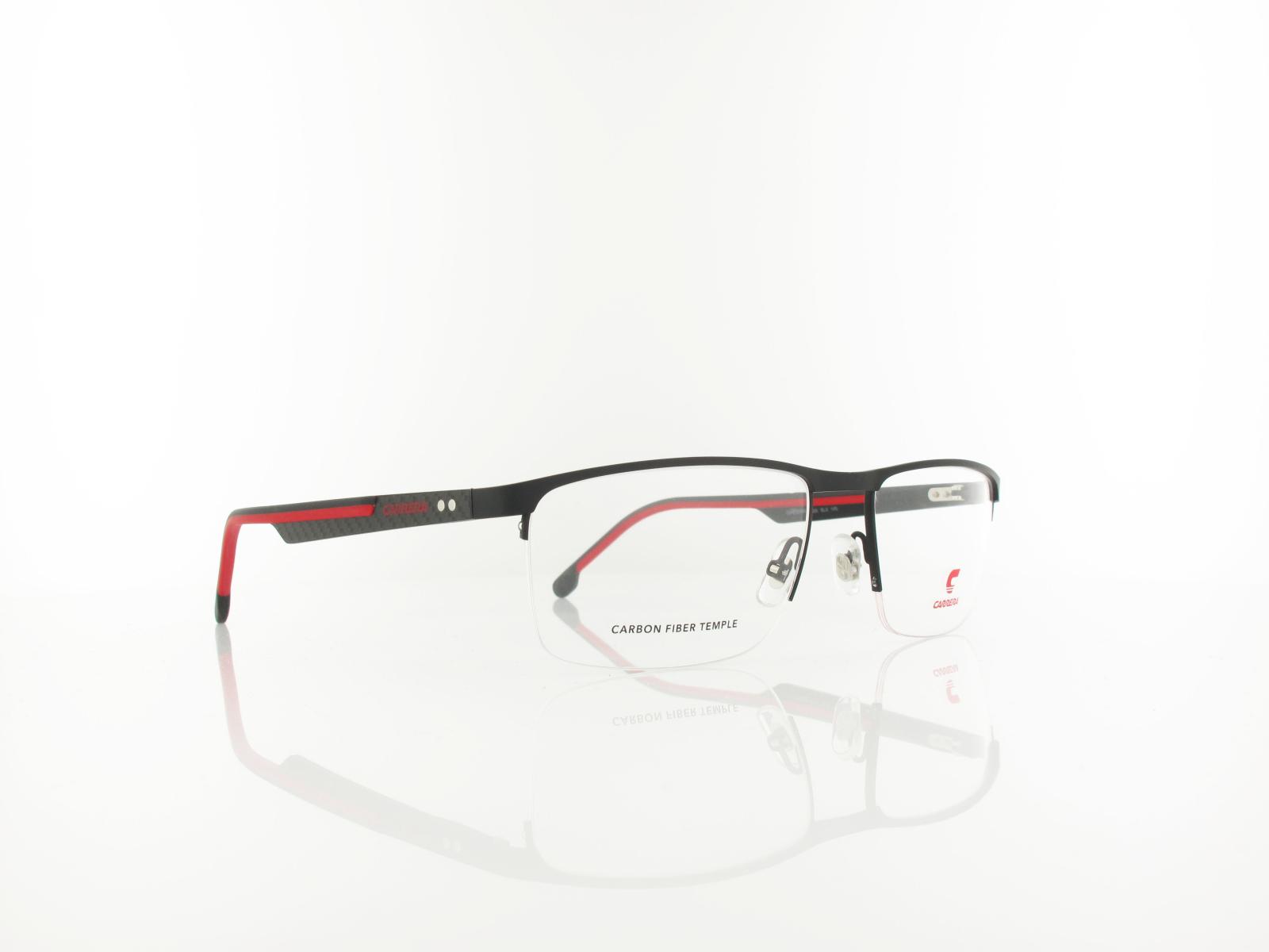 Carrera | CARRERA 8926 BLX 57 | matte black red