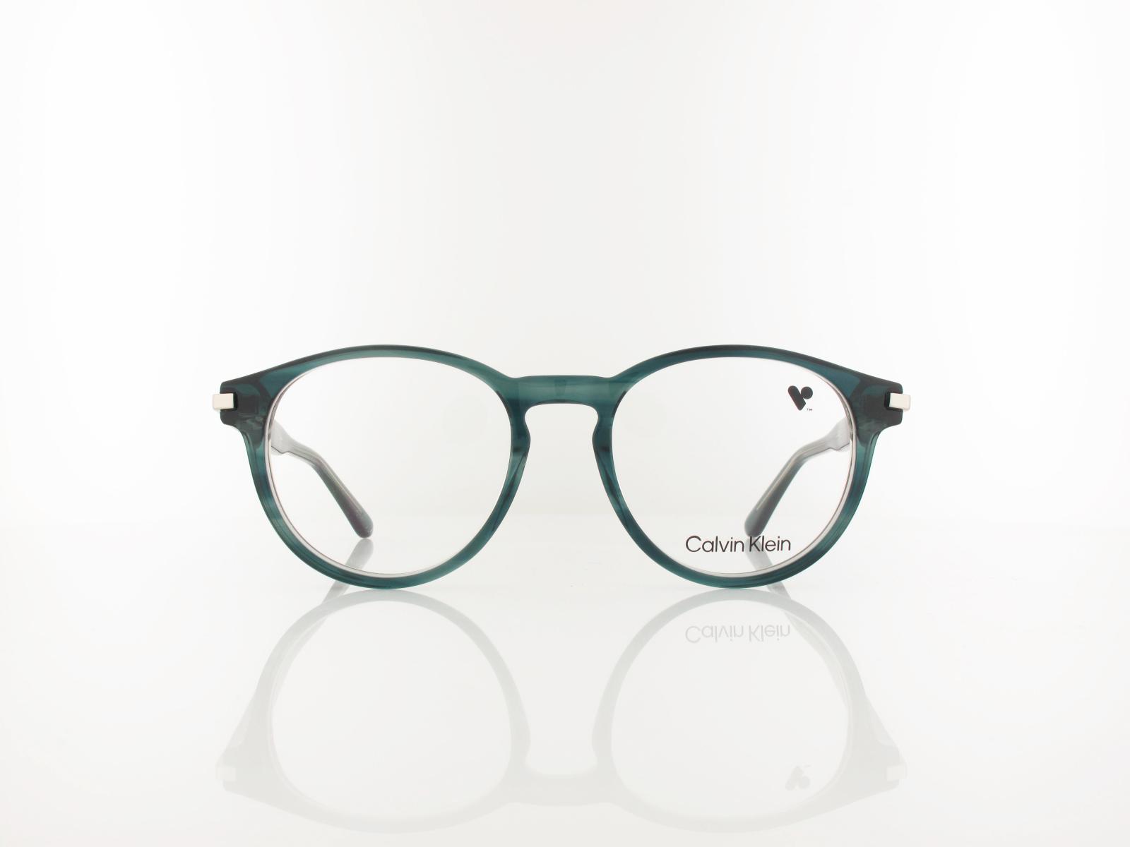 Calvin Klein | CK26513 417 52 | transparent striped blue