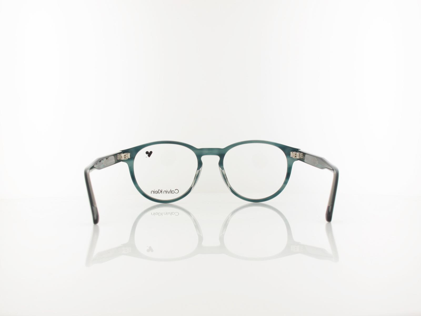 Calvin Klein | CK26513 417 52 | transparent striped blue
