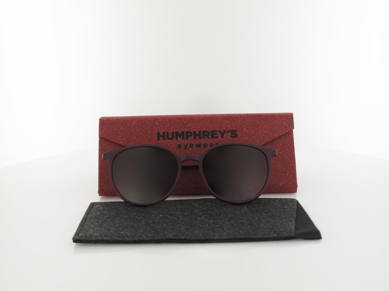 HUMPHREY'S | 581142 50 52 | amaranth matt rosegold semi matt