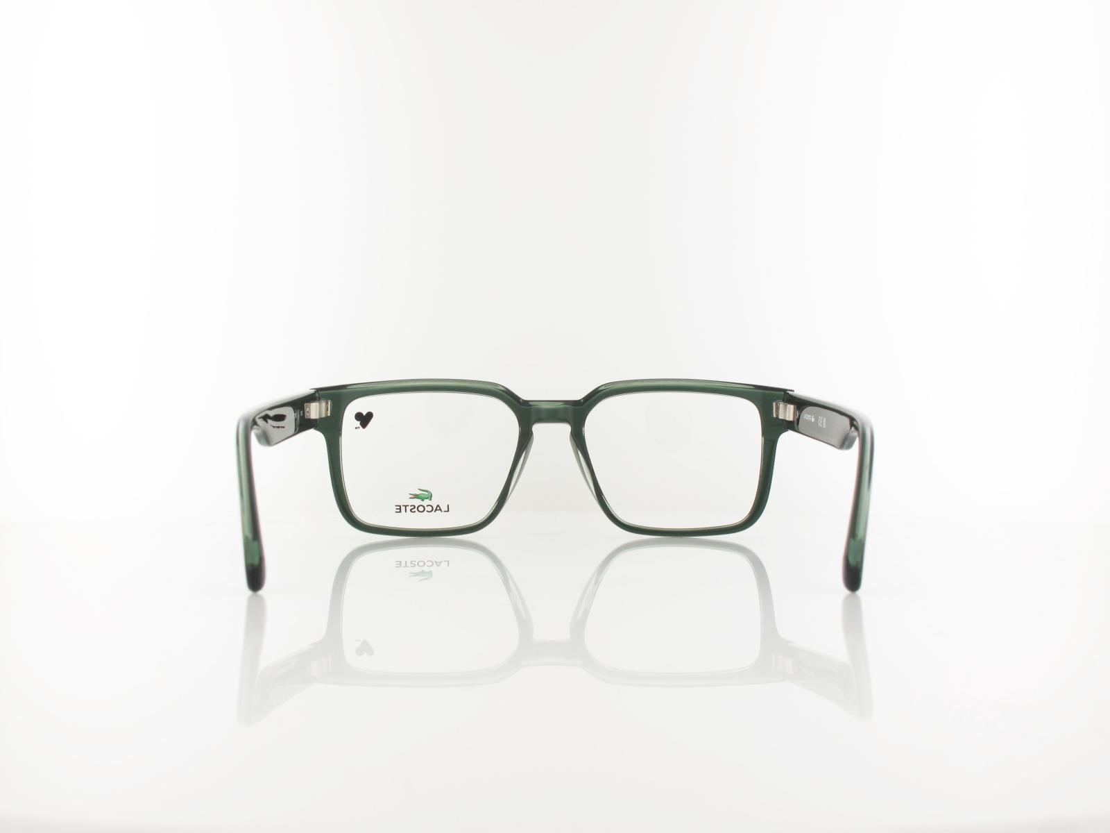 Lacoste | L4003 318 54 | transparent dark green