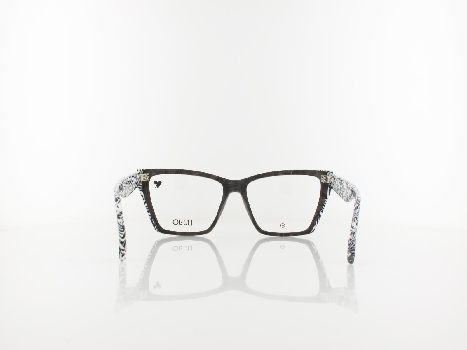 Liu Jo | LJ2789 023 54 | textured grey  black white