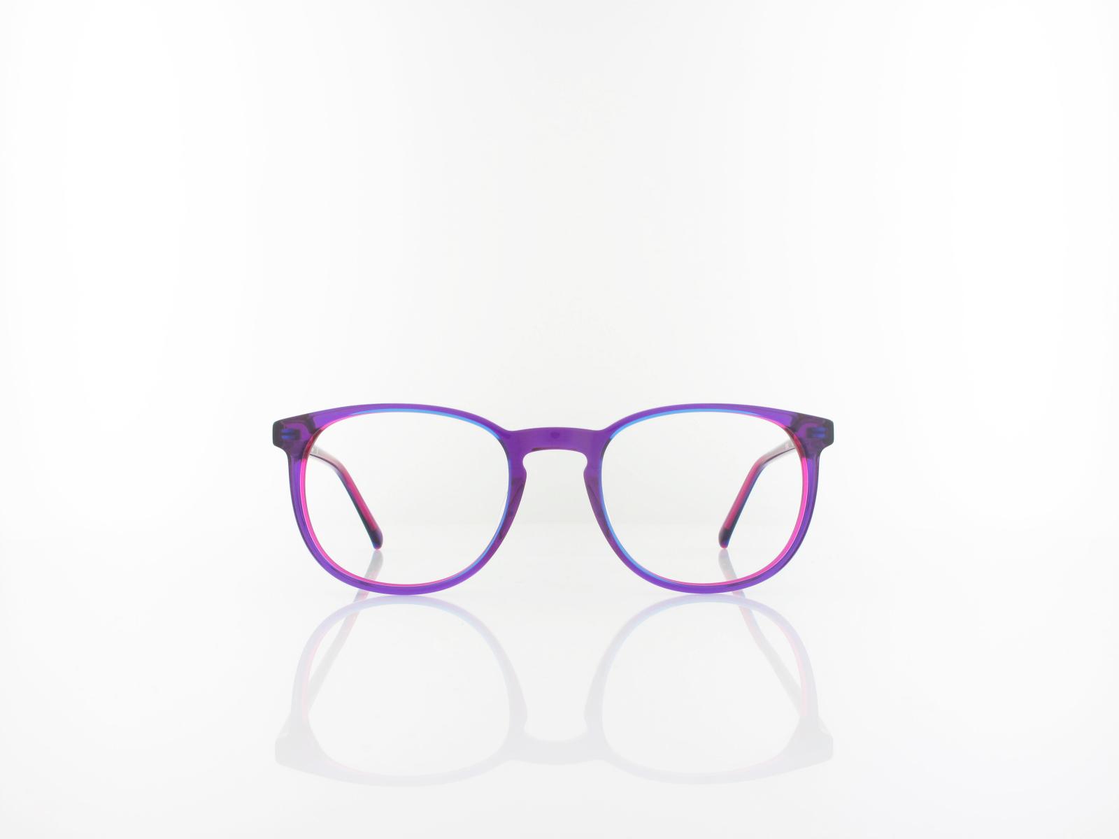 Brilando | Premium S2480 small 48 | pink blau transparent