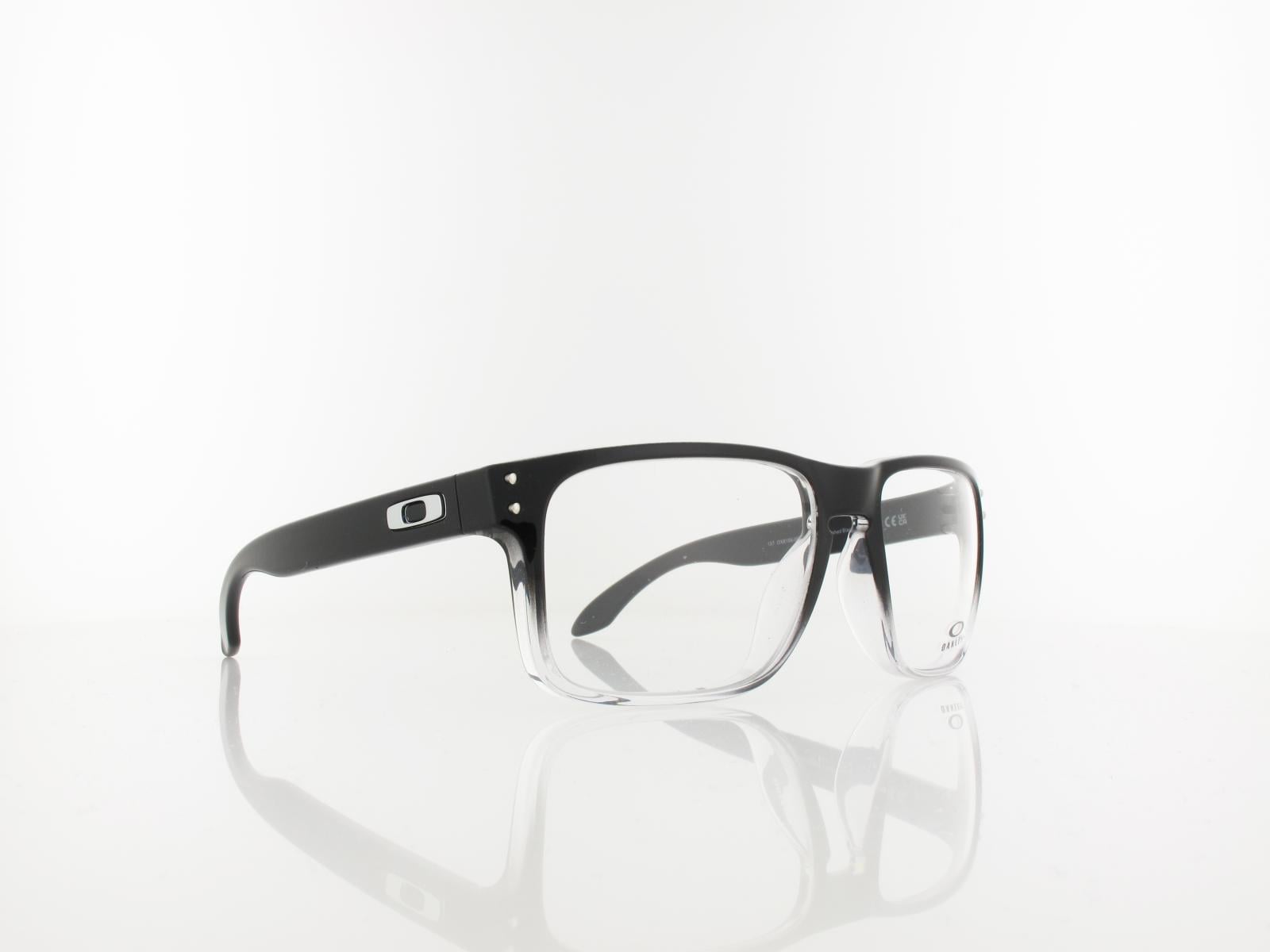 Oakley | Holbrook RX OX8156 06 56 | polished black clear fade