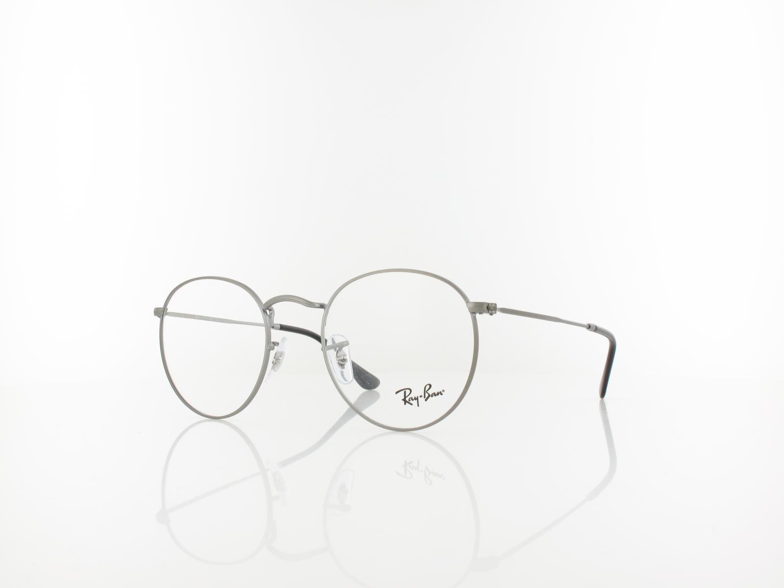 Ray Ban | Round Metal RX3447V 2620 50 | matte gunmetal