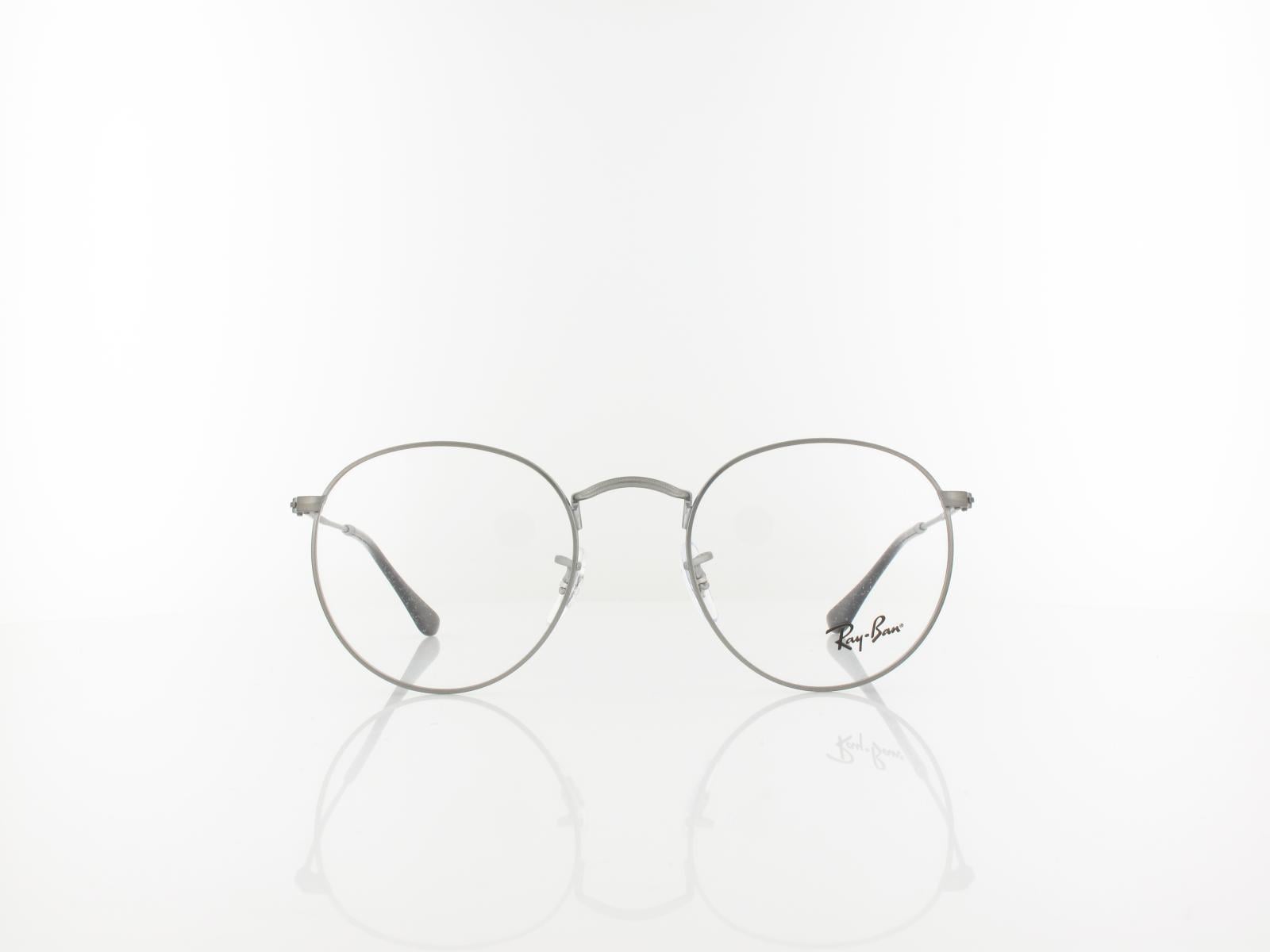 Ray Ban | Round Metal RX3447V 2620 50 | matte gunmetal