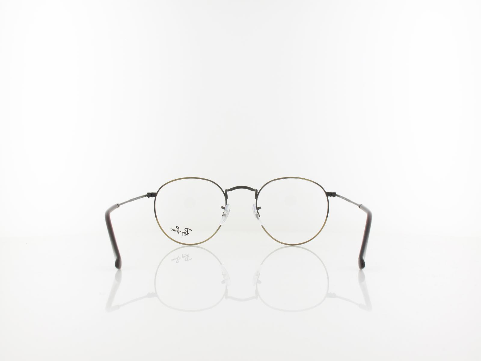 Ray Ban | Round Metal RX3447V 3117 50 | antique gold