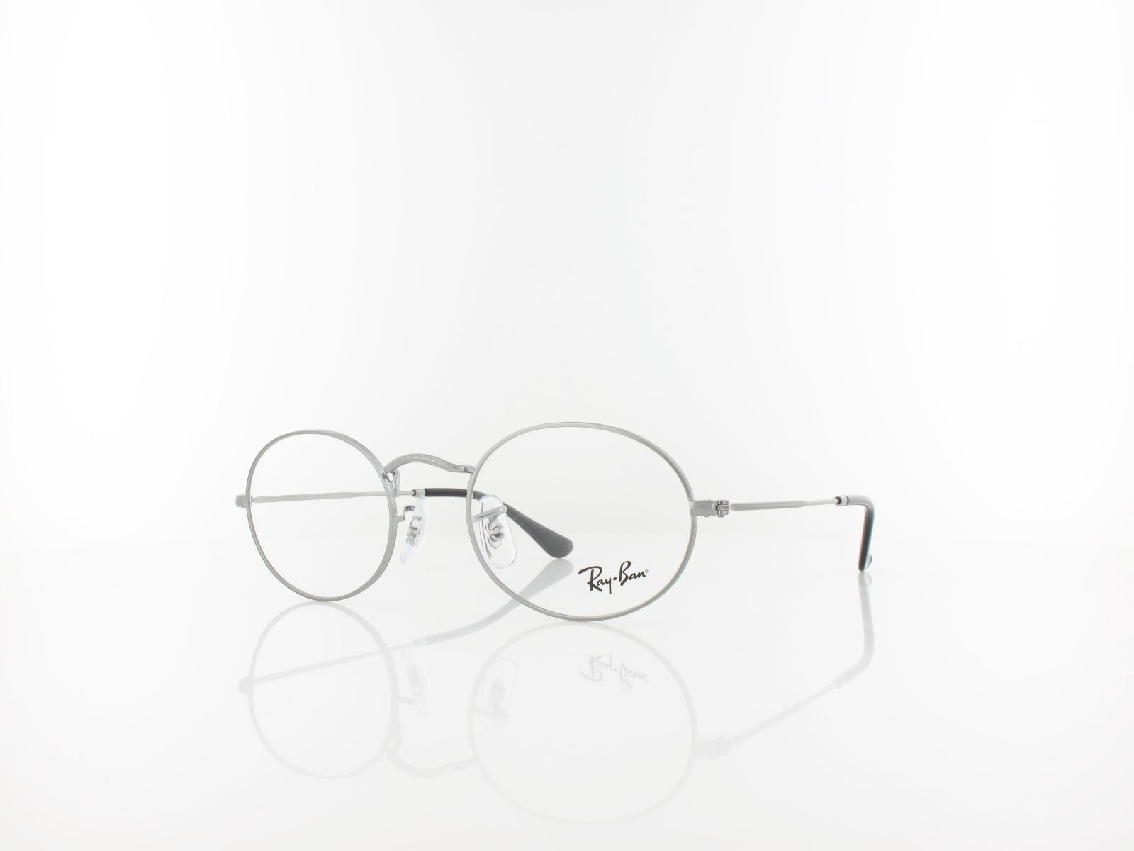 Ray Ban | RX3547V OVAL 2502 51 | gunmetal