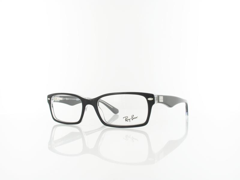 Ray Ban | RX5206 2034 54 | top black on transparent