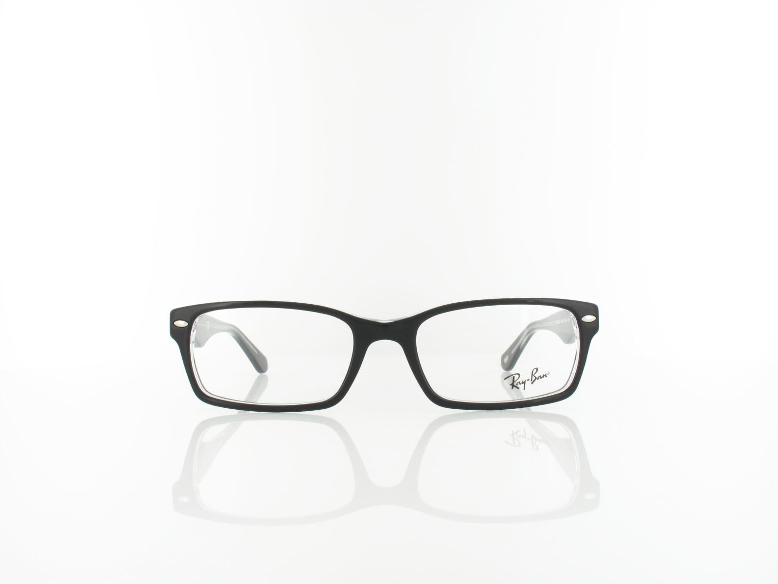 Ray Ban | RX5206 2034 54 | top black on transparent