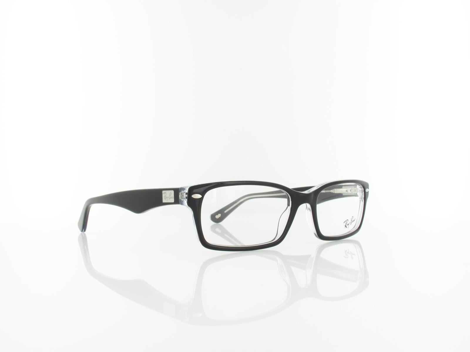 Ray Ban | RX5206 2034 54 | top black on transparent