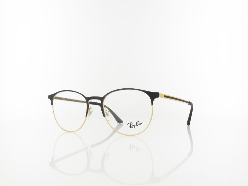Ray Ban | RX6375 2890 51 | gold top in black