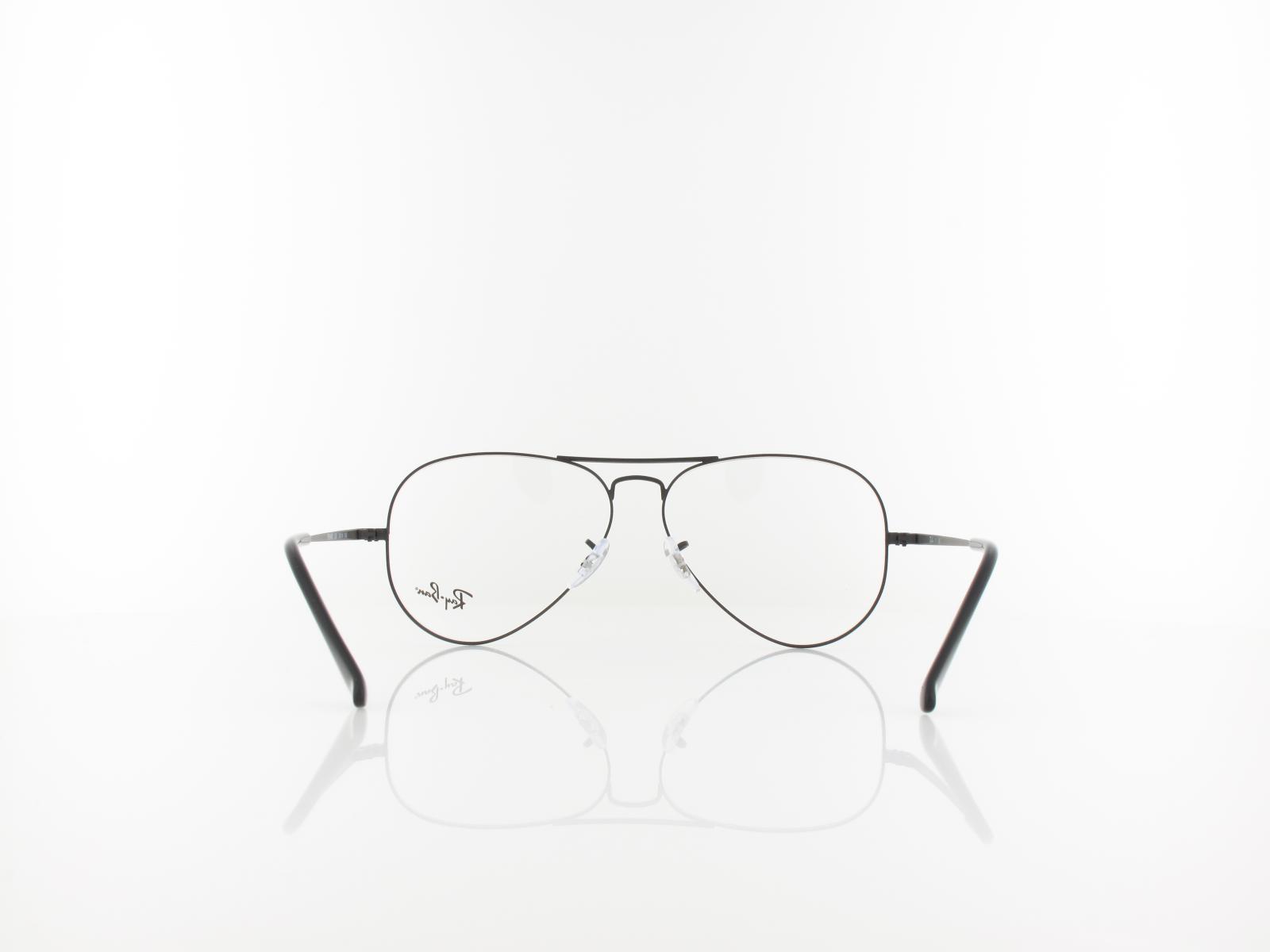 Ray Ban | Aviator RX6489 2503 58 | matte black