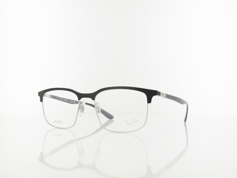 Ray Ban | RX6518 3163 55 | black on silver
