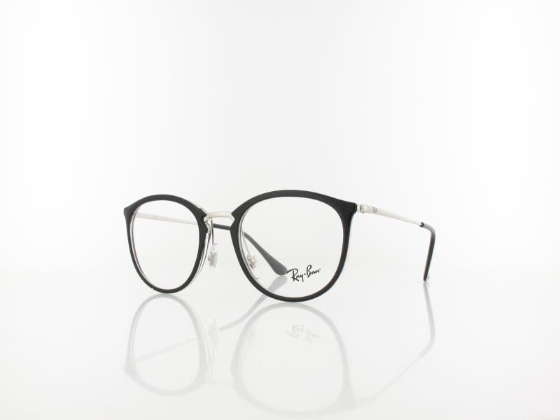 Ray Ban | RX7140 5852 49 | black on transparent