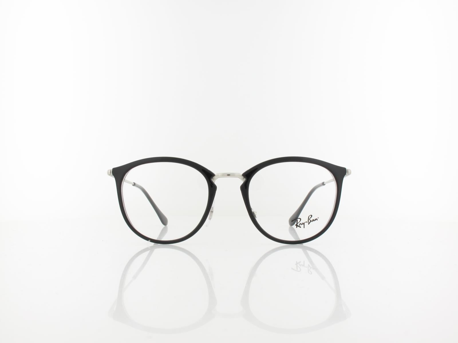 Ray Ban | RX7140 5852 49 | black on transparent