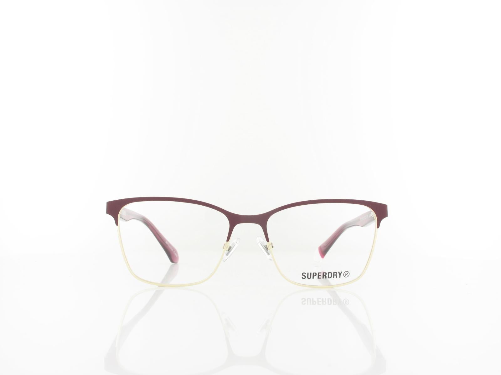 Superdry | SDO-3059 062 53 | burgund matt und gold