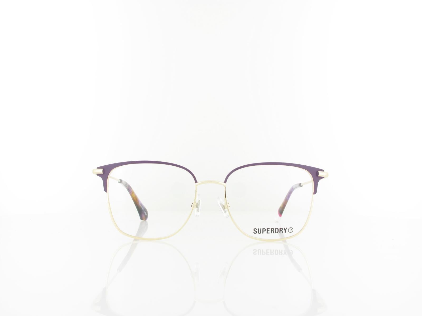 Superdry | SDO-3060 061 51 | aubergine matt und gold