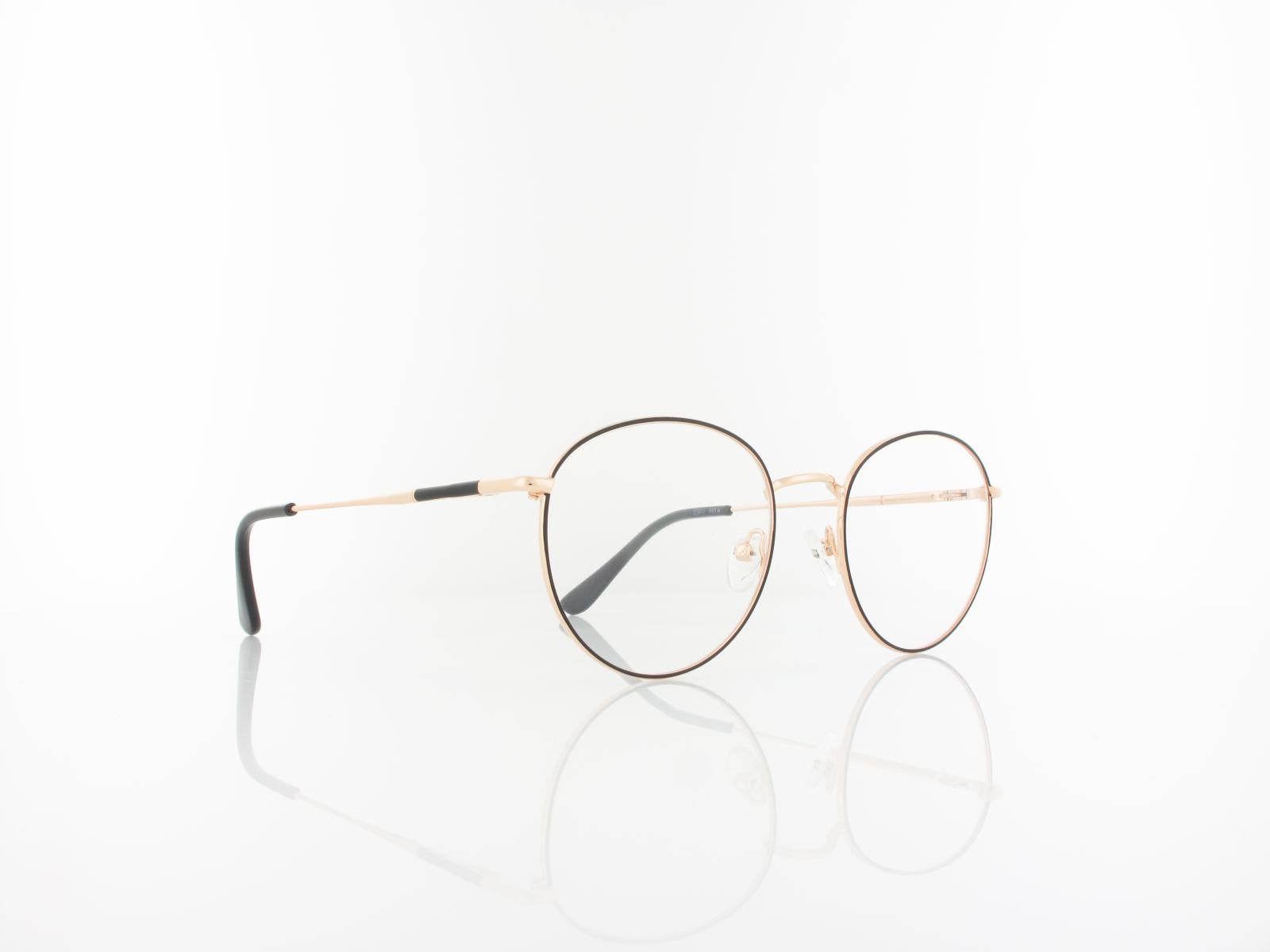 Brilando | 901 A 52 | rosegold matt schwarz