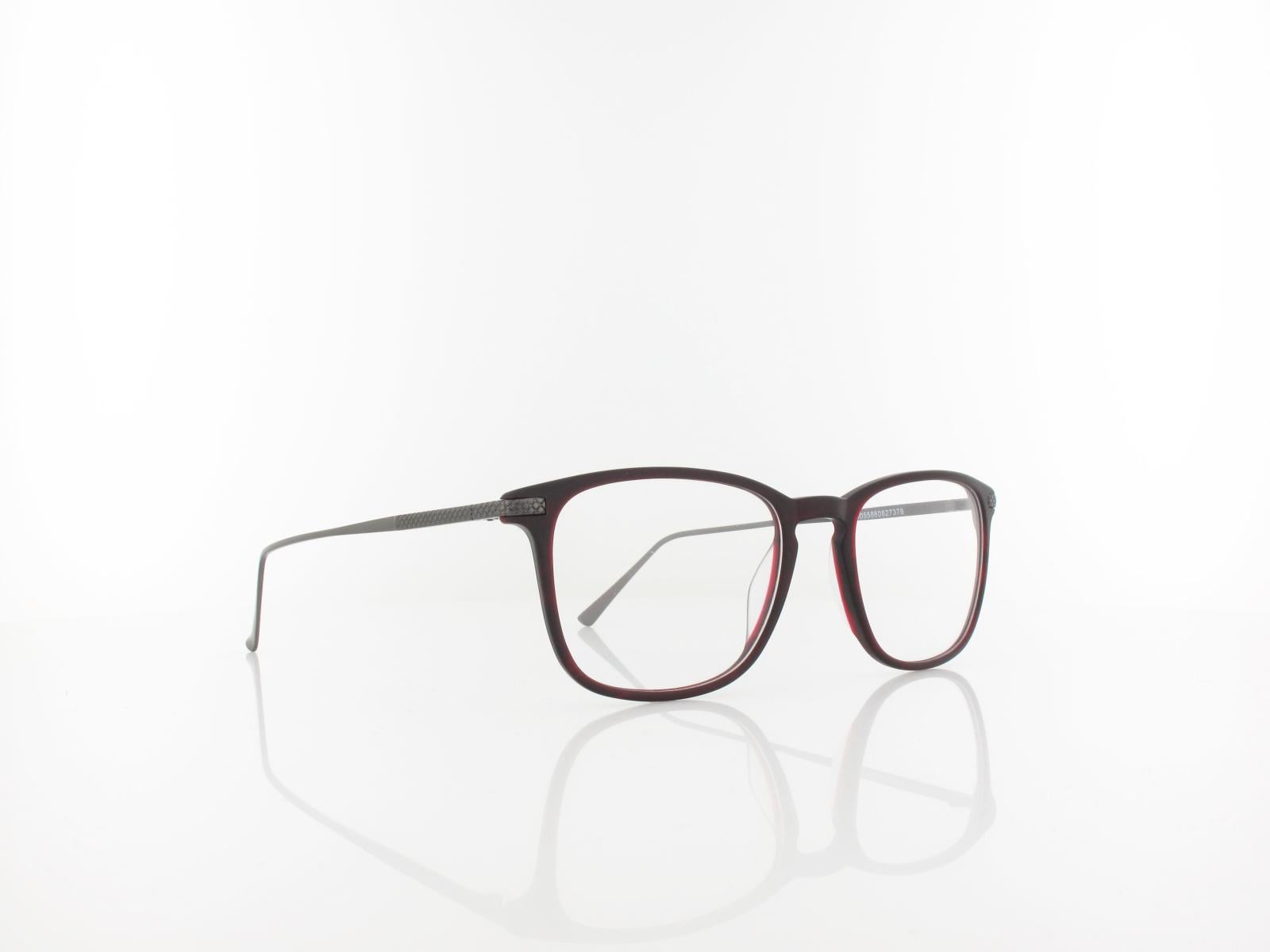 Brilando | AC41 D 52 | matt dark red matt gunmetal