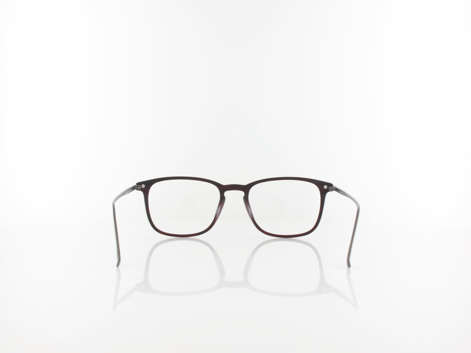 Brilando | AC41 D 52 | matt dark red matt gunmetal