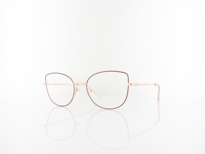 Brilando | L119 E 53 | gl&auml;nzend rosegold matt violett