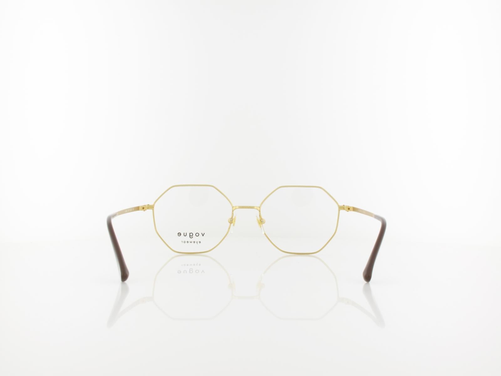 Vogue eyewear | VO4094 997 52 | top brown pale gold