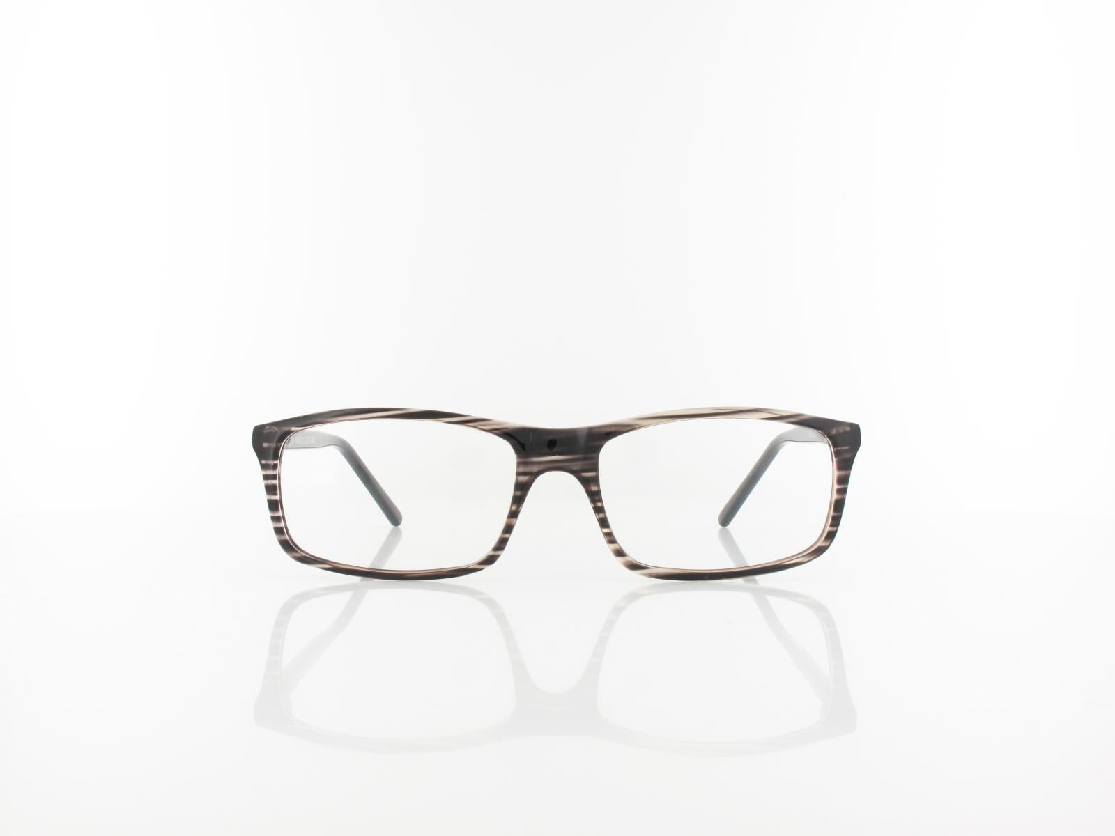Brilando | OW II146 C23 53 | black striped transparent