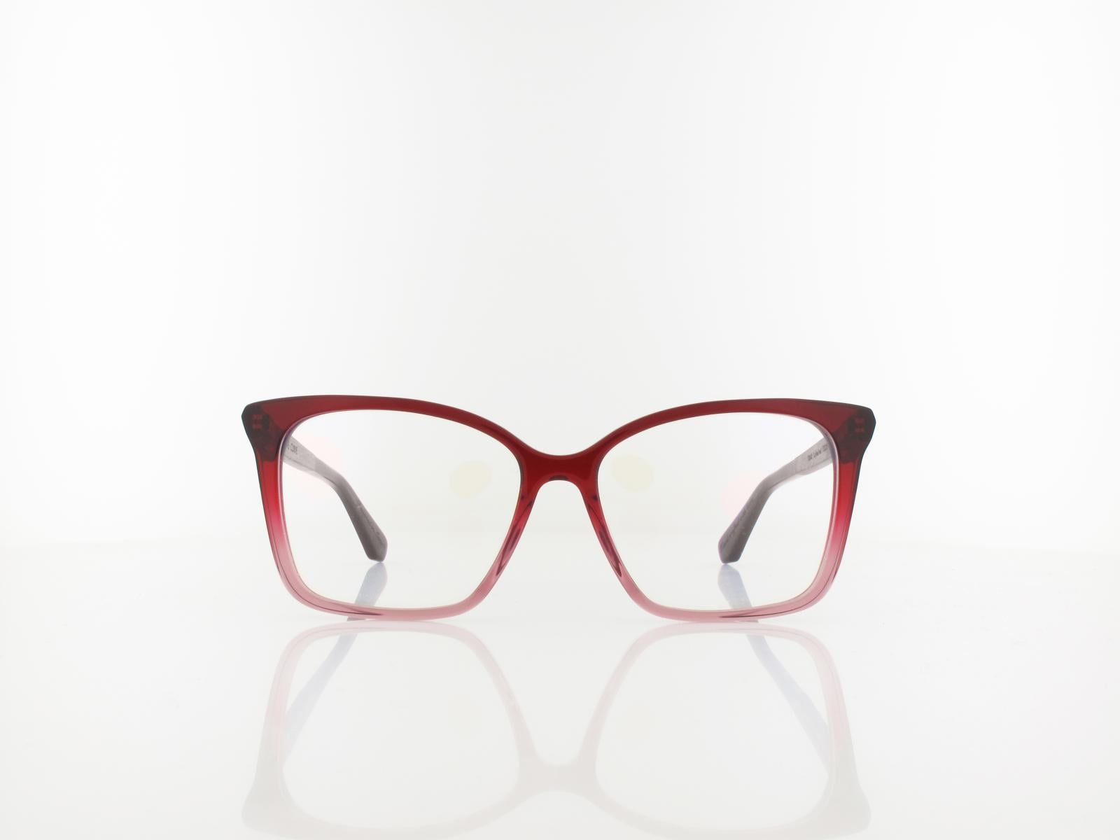 Wood Fellas | Curve Wood Acetate 11042 7043 53 | curled red