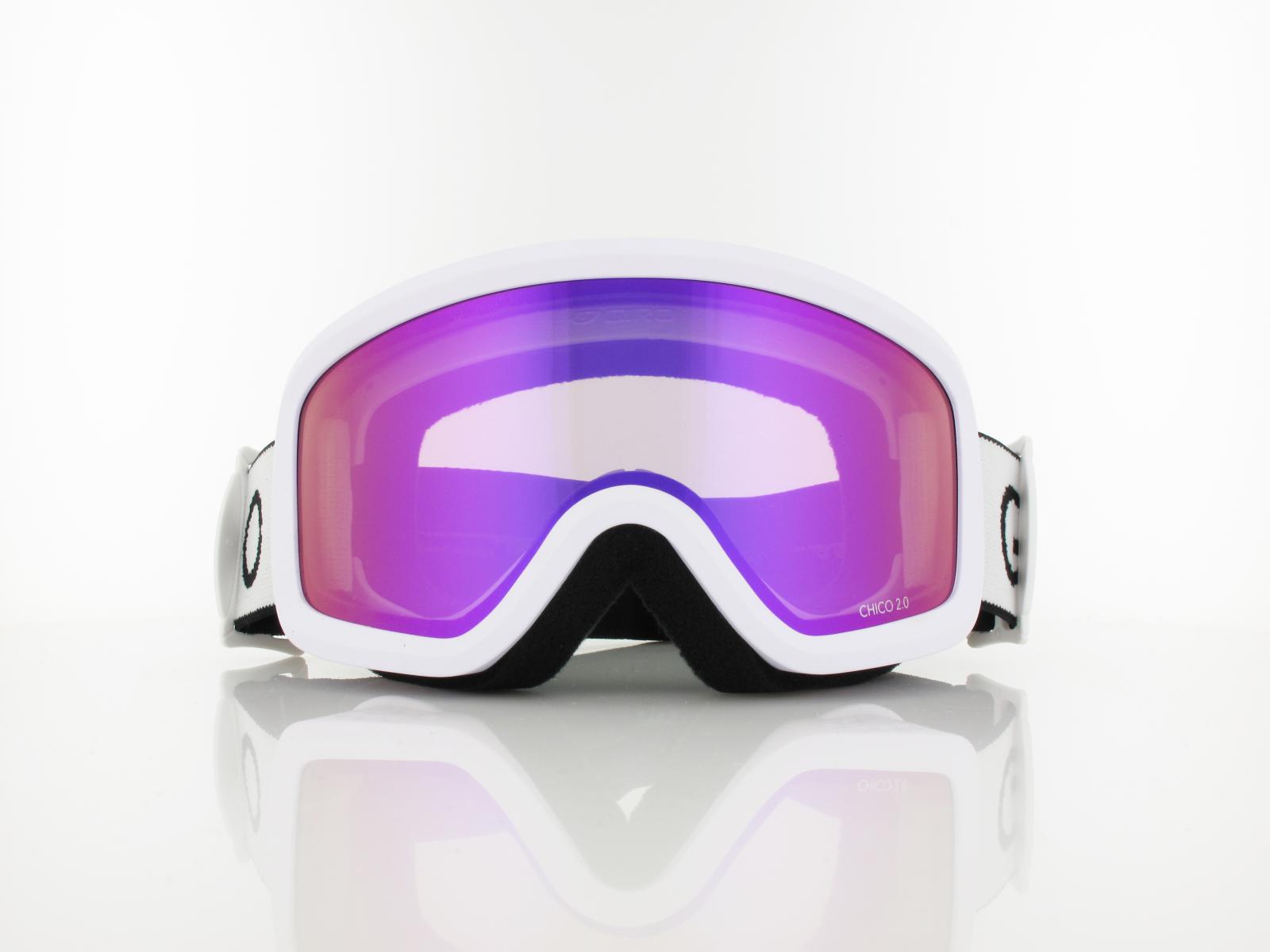Giro | CHICO 2.0 002 | white zoom / amber pink