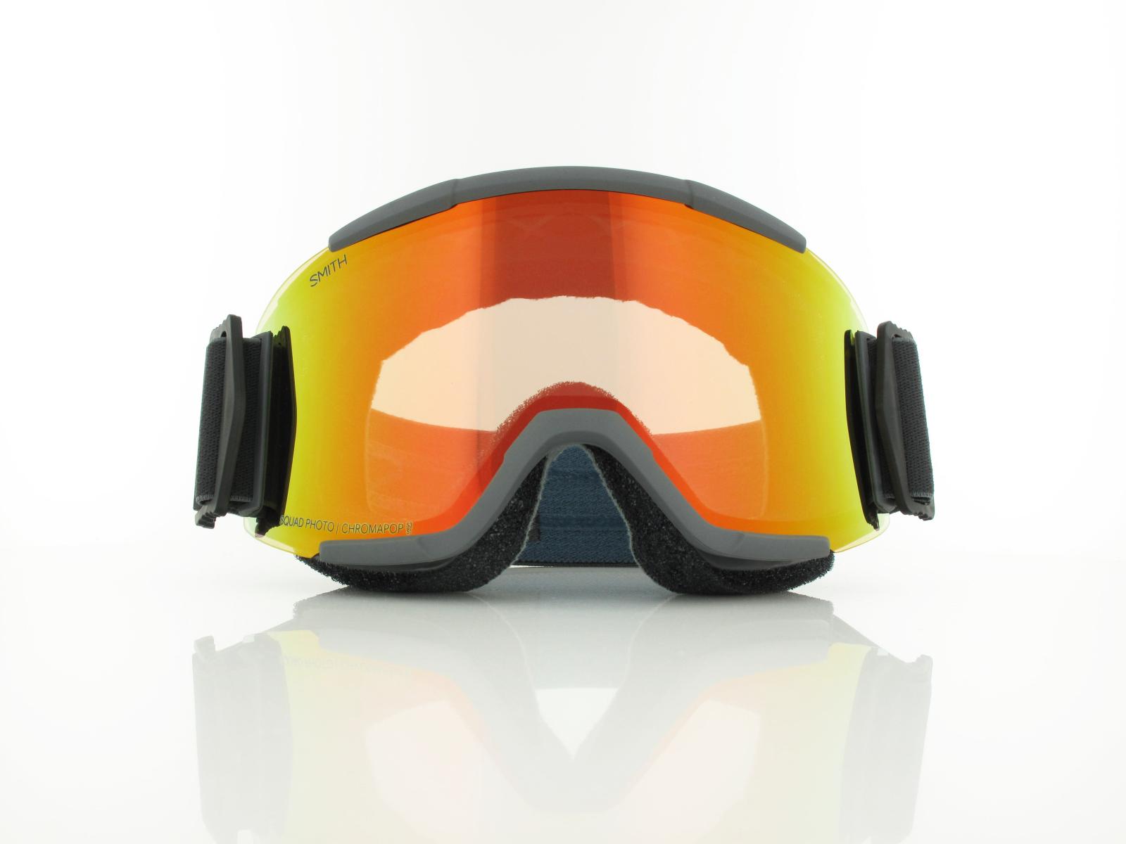 Smith | Squad M00668 0NT994V | slate / chromapop pro photochromic red mirror