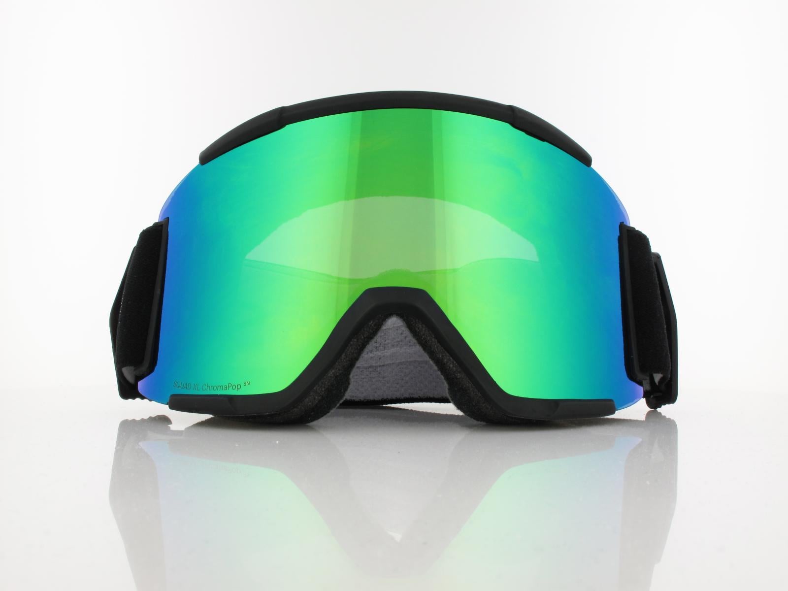 Smith | SQUAD XL M00675 2QJ99MK | black / chromapop sun green mirror - chromapop storm rose flash