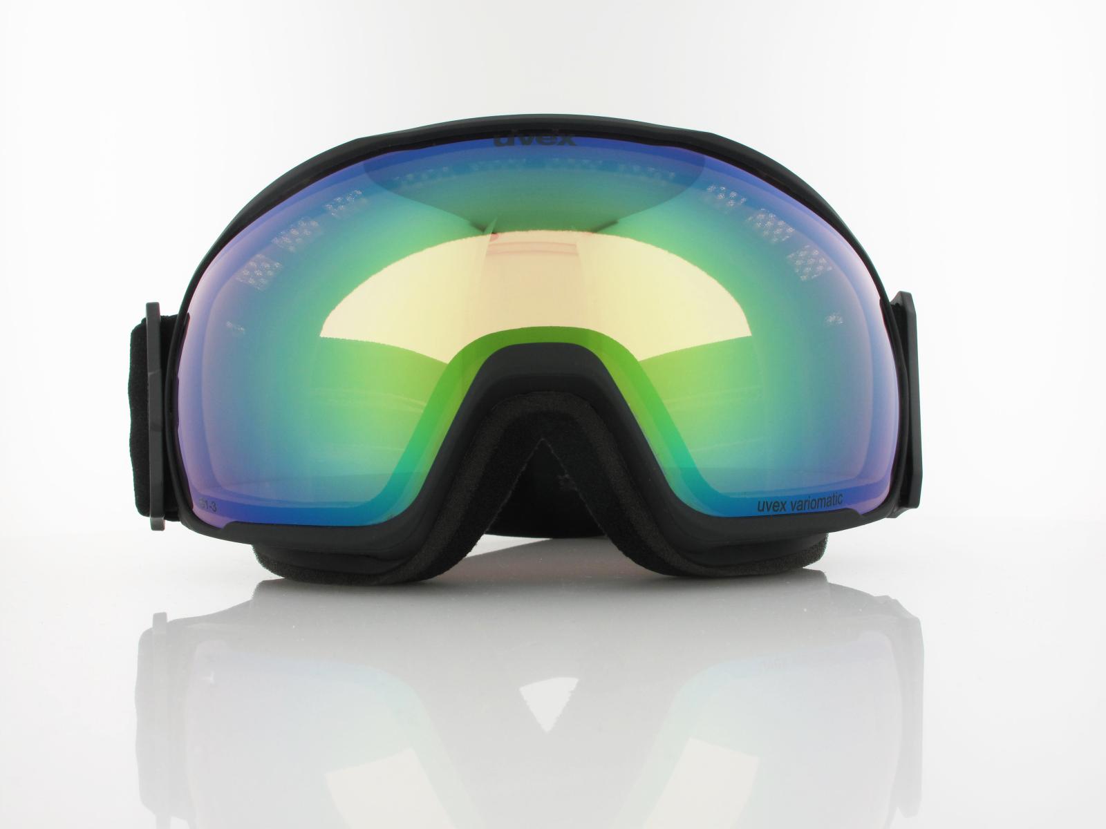 UVEX | victorious V S550189 2430 | black matt / DL vario green mirror - clear
