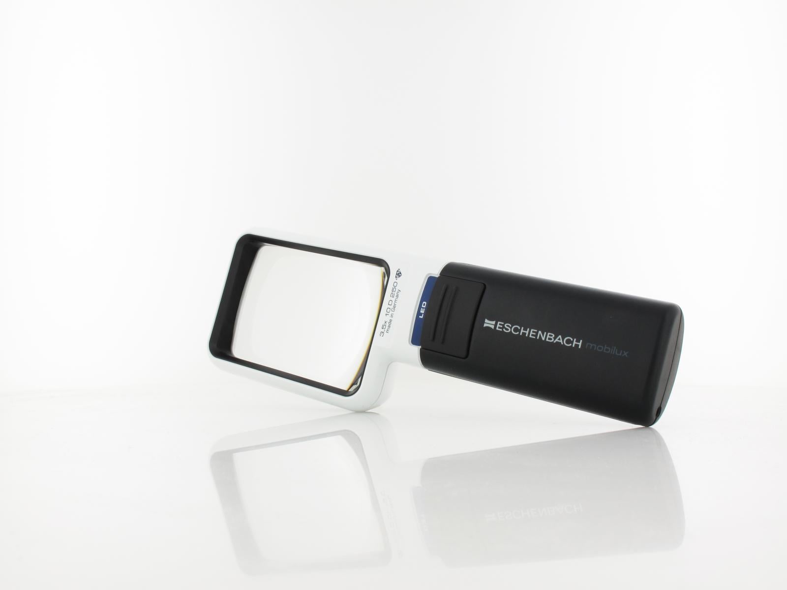 Eschenbach | mobiluxLED 3,5x 78x50mm | black white