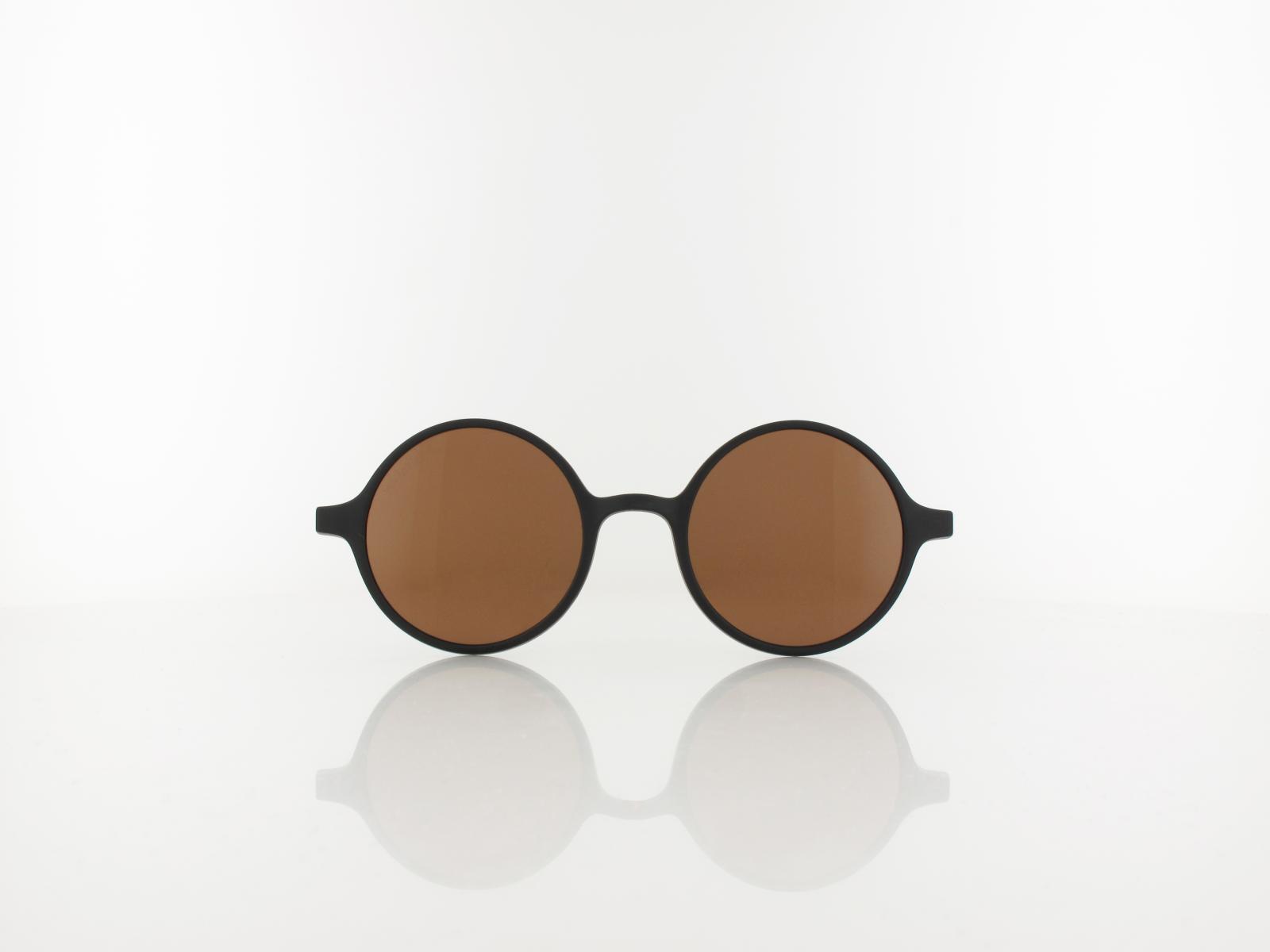 Brilando | CLIP MC100-3 | matt black / brown polarized