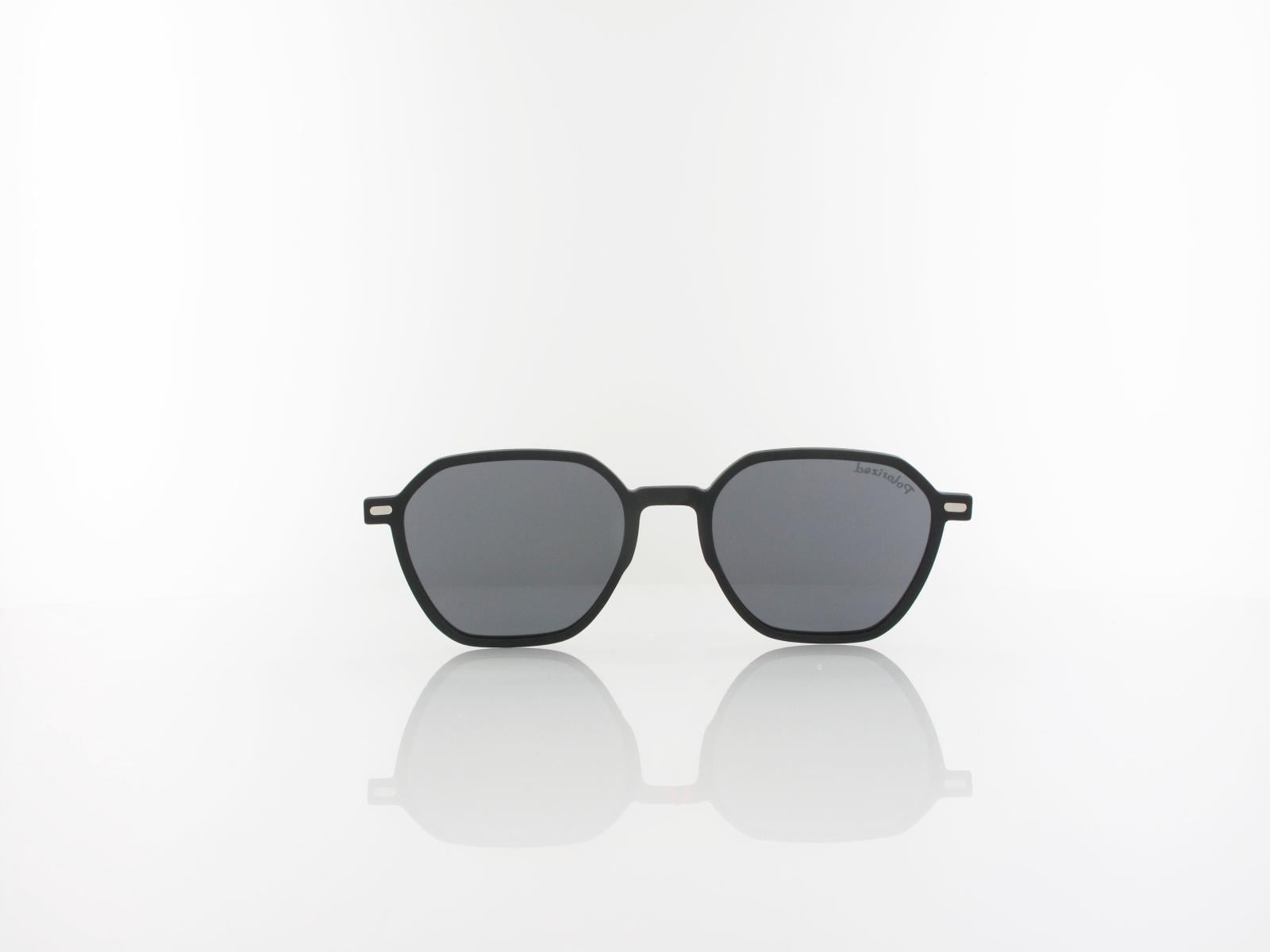 Brilando | CLIP M-TRC300-1 | matt black / smoke polarized