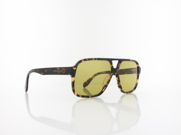 Adidas | OR0066 52Q 59 | dark havana / green mirror