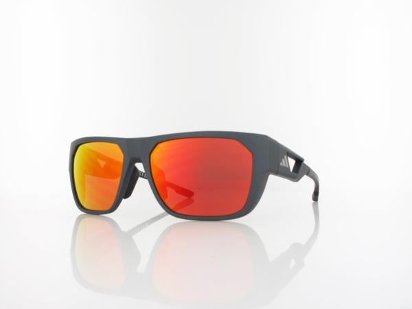 Adidas Sport | SP0102 02L 57 | matte black / roviex mirror