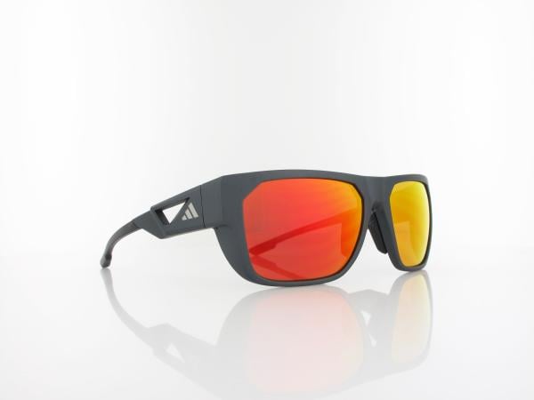 Adidas Sport | SP0102 02L 57 | matte black / roviex mirror