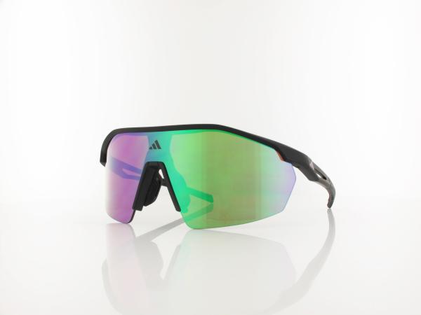 Adidas Sport | ANEMOS LIGHT SP0115 02Q 144 | matte black / green mirror