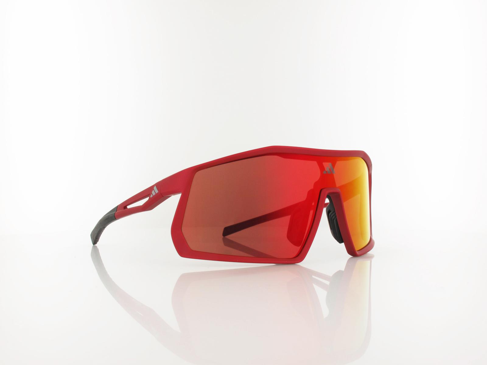 Adidas Sport | KENTRO SP0123 67L 137 | matte red / roviex mirror