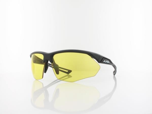 ALPINA | NYLOS HR A8635 431 72 | black matt  / yellow