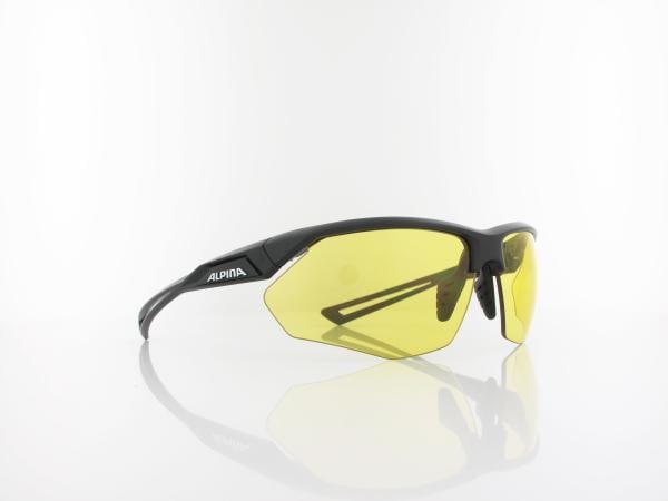 ALPINA | NYLOS HR A8635 431 72 | black matt  / yellow