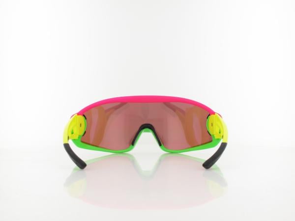 ALPINA | 5W1NG Q+CM A8654 551 140 | pink green yellow / Q+CM silver mirror