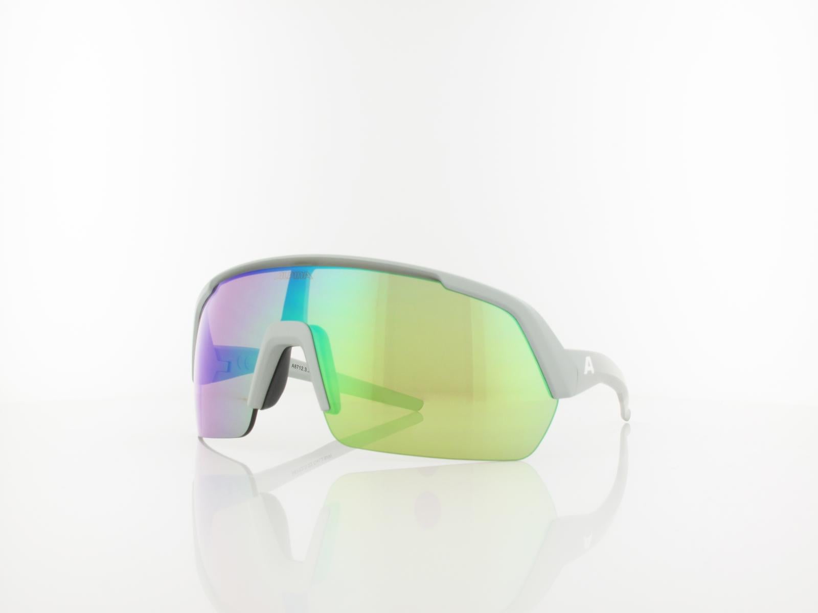 ALPINA | Turbo HR A8712 322 127 | smoke grey matt / green mirror