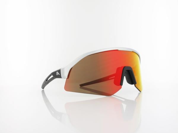 ALPINA | SONIC HR Q-LITE A8734 034 148 | aluminum matt / q-lite green - red mirror gravel