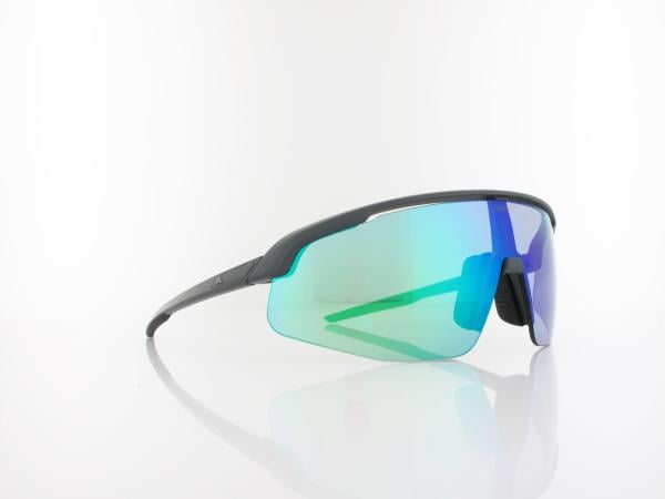 ALPINA | TURBO PRO Q-LITE A8749 021 145 | midnight grey matt / q-lite green - jade mirror