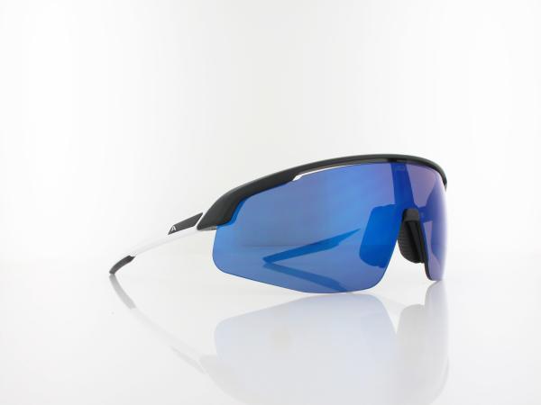 ALPINA | TURBO PRO Q A8765 532 143 | black white matt / q blue mirror