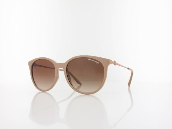 Armani Exchange | AX4140S 834213 55 | shiny tundra / gradient brown