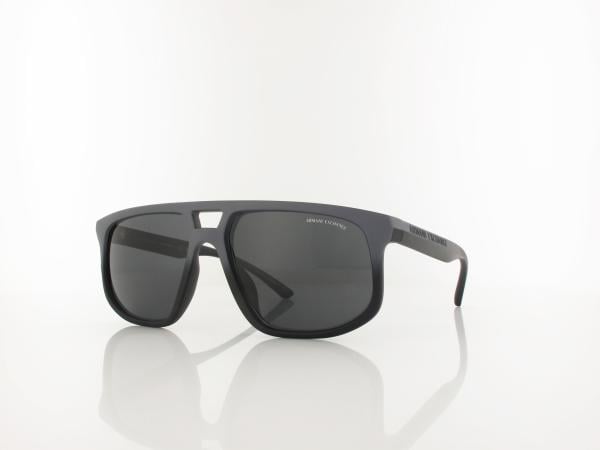 Armani Exchange | AX4161S 838887 58 | matte grey gradient black / dark grey